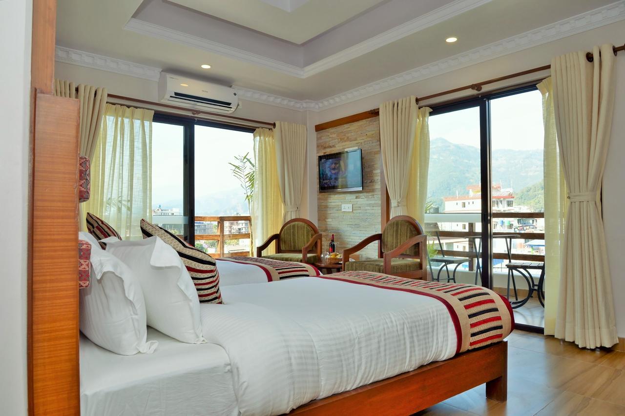 Kuti Resort & Spa Pokhara Bagian luar foto